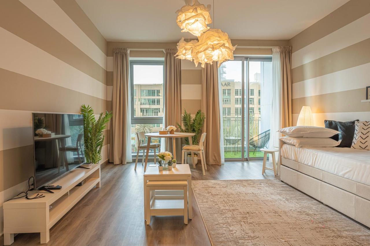 First Class Studio With Dubai Downtown Boulevard View Apartamento Exterior foto