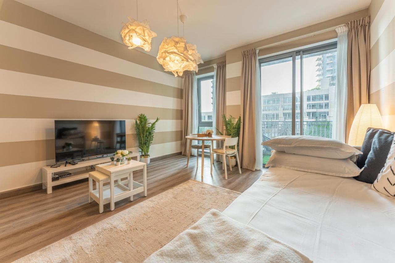 First Class Studio With Dubai Downtown Boulevard View Apartamento Exterior foto
