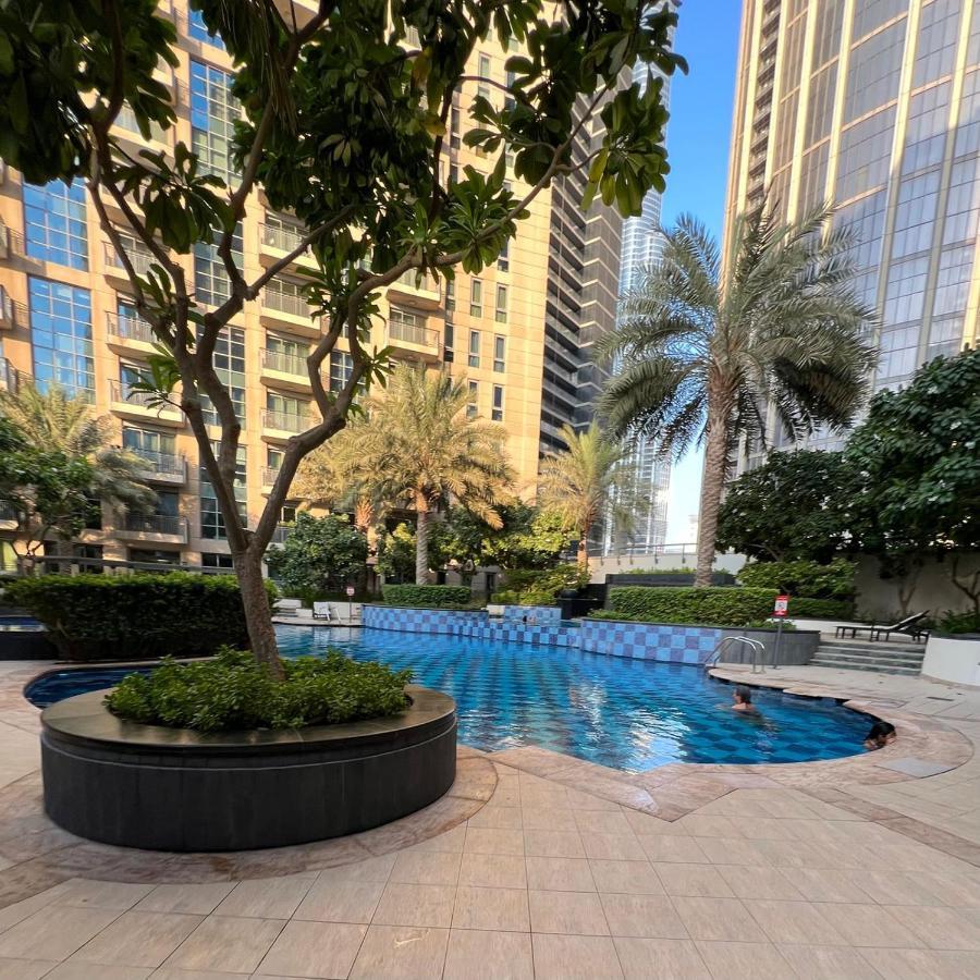 First Class Studio With Dubai Downtown Boulevard View Apartamento Exterior foto